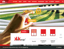 Tablet Screenshot of kkdesign.cz
